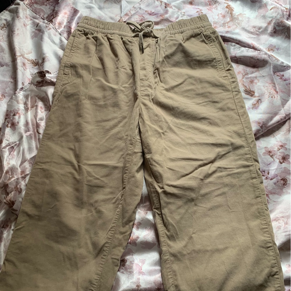American Eagle Tan Corduroy Pants